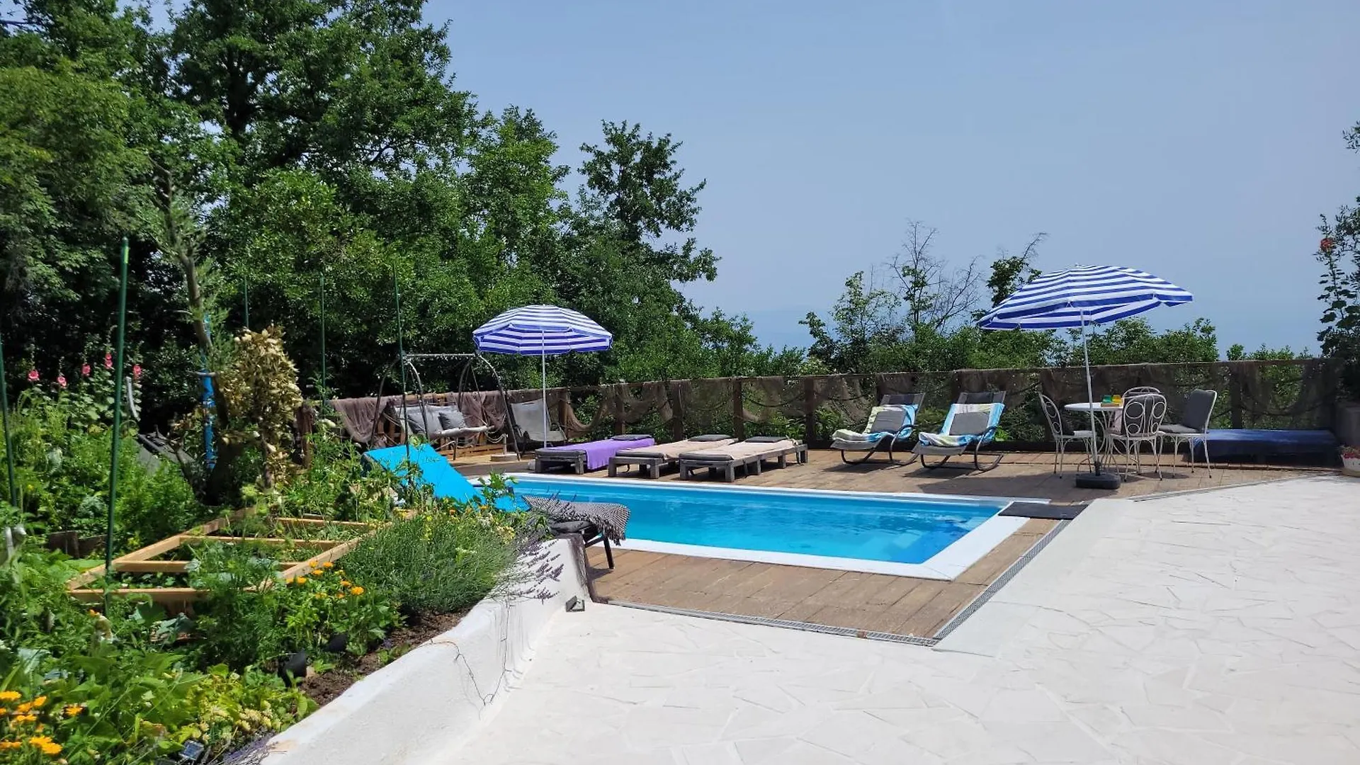 Apartments Chiara Mit Meerblick Und Pool Und Jacuzzi Lovran Chorvatsko